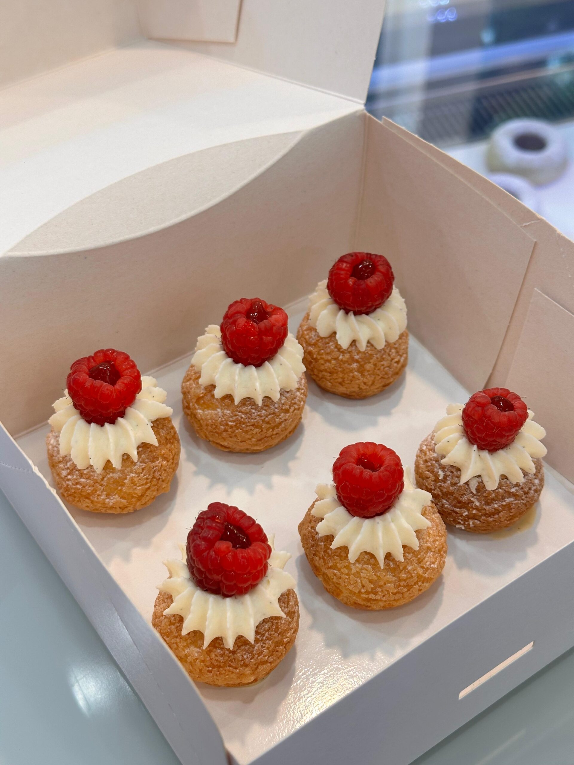 Profiteroles mini Madrid