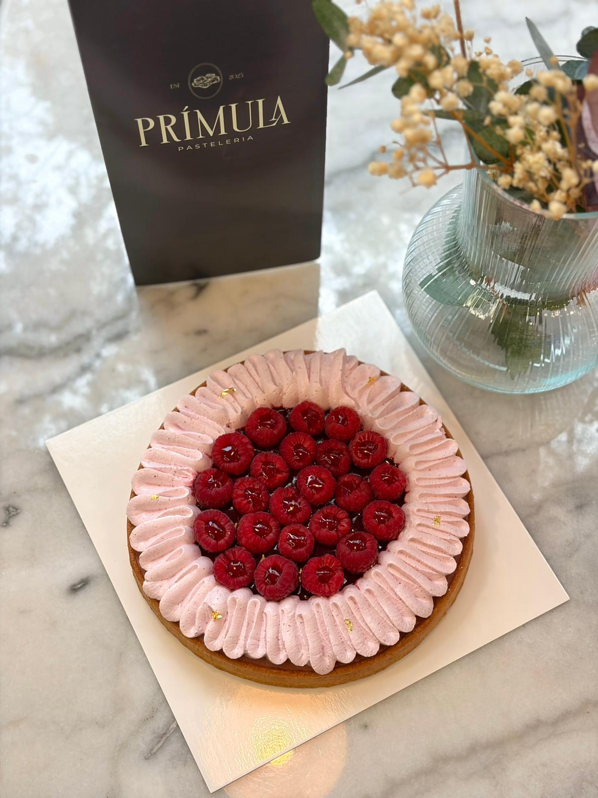 Tarta de frambuesa Madrid