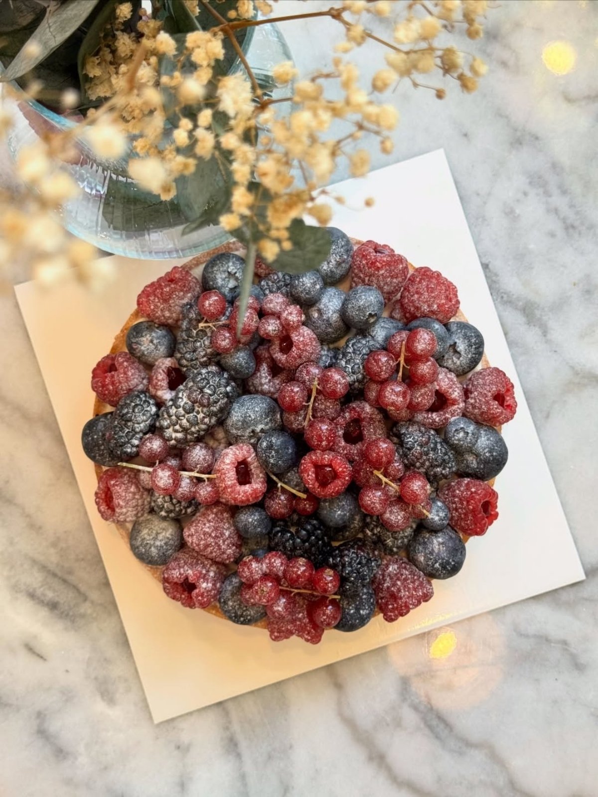 Tarta frutos rojos Madrid